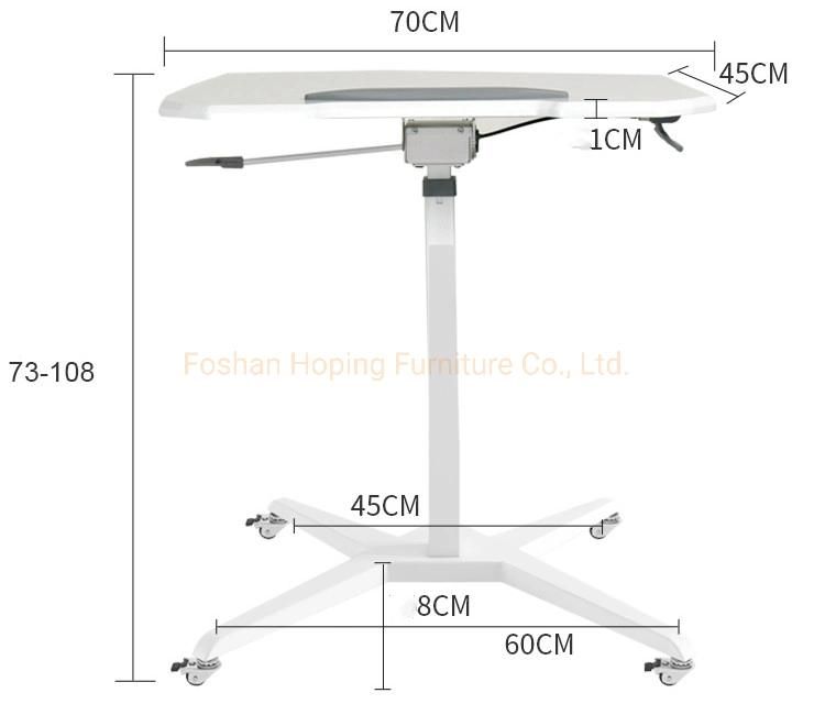 School Furniture Hot Sale Height Adjustable Table Standing Desk University High School Classroom Conference Meeting Folding Training Table Office Desk