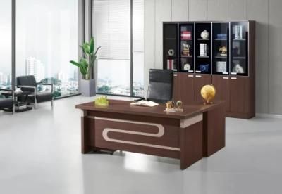 China Design MDF Office Desks L Shape Office Table for Wooden Modern Office Furniture
