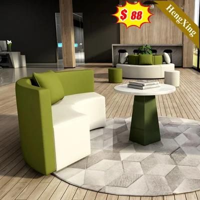 Modern Office Sofas Furniture L S Shape Coffee Table Waiting Room Sofa Set