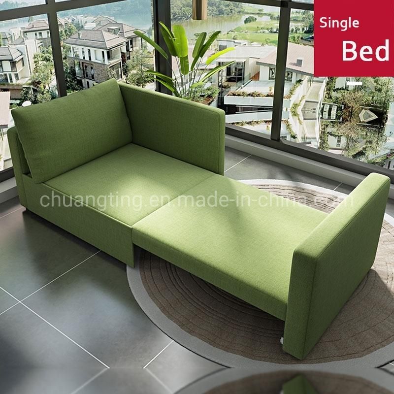 Modern Design Hotel Furniture Relaxing Single Arm Sofa Bed