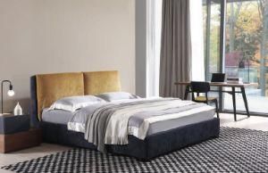 Modern Design Home Furniture Bedroom Set Wooden Frame Soft Bed