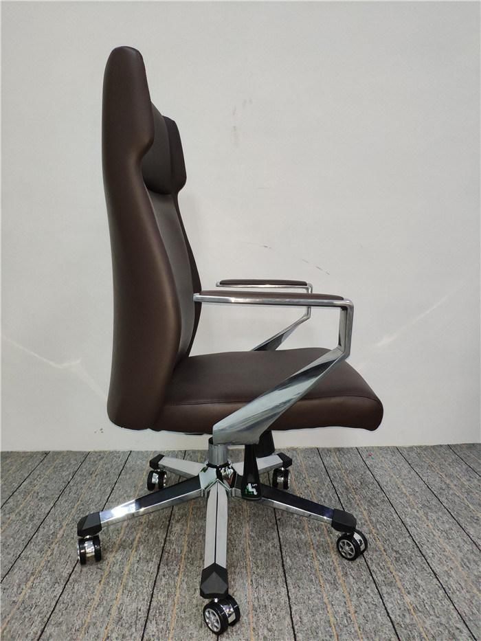 Office Visitor Chair PU Leather Conference Office Chair-6123A