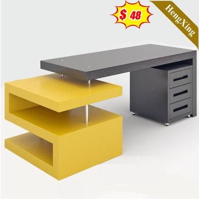 Luxury Modern Home and Office Supply Furniture Study Gaming Computer Conference Table Standing Desk with Book Shelves