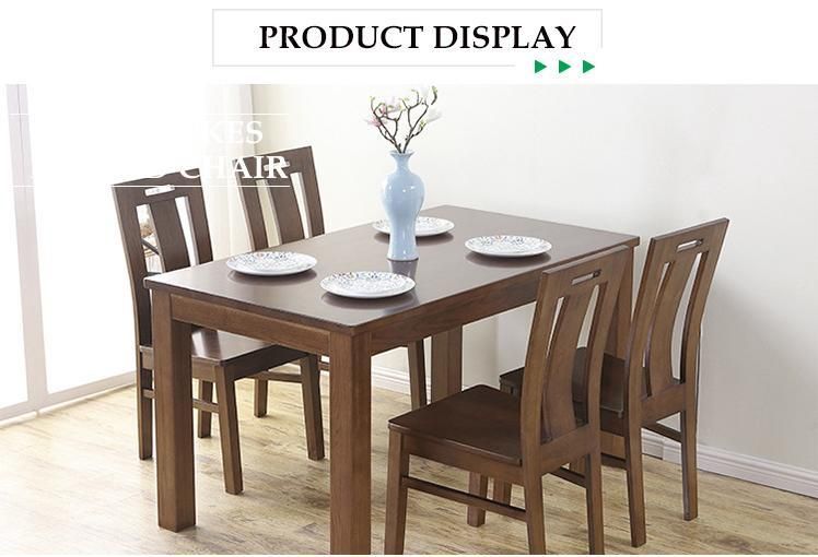 Furniture Modern Furniture Chair Home Furniture Wooden Furniture Brown Nordic Classic High Back Modern Leisure Wooden Dining Room Timber Chair