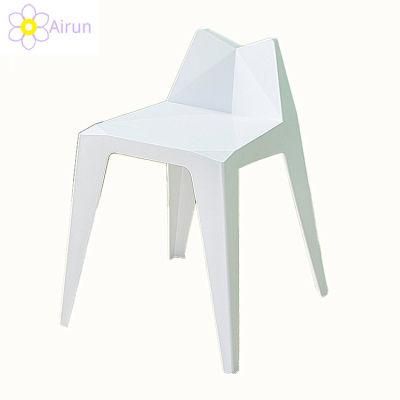 Promotion Cheap Price Furniture European Style Full PP Colorful Stackable Plastic Stool Chair Wholesale