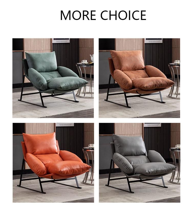 Modern Lazy Bedroom Single Lounge Sofa Furniture Living Room Chair