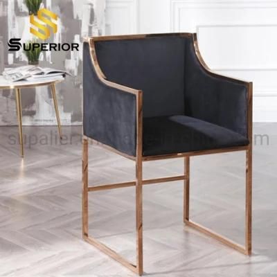 Wholesale Modern Wedding Furniture Metal Frame Single Fabric Sofa