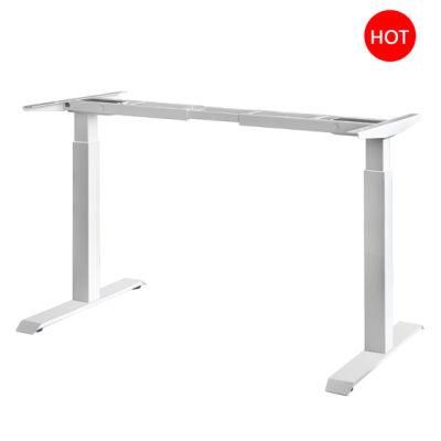 Dual Motor Height Adjustable Electric Standing Desk Sit Stand Home Office Desk Rising Desk