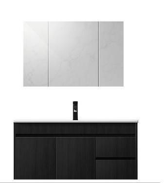 Wall-Mounted Vanity Bathroom Cabinet with Soft Closing Drawers