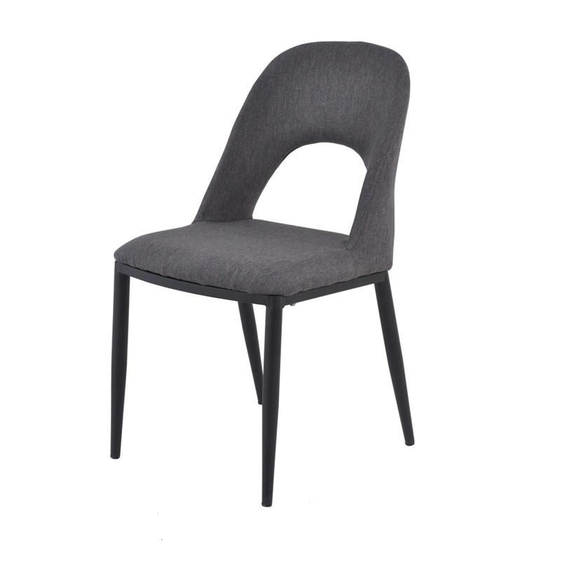 Hot Sale Room Furniture Restaurant Modern Upholstered Fabric Dining Chair