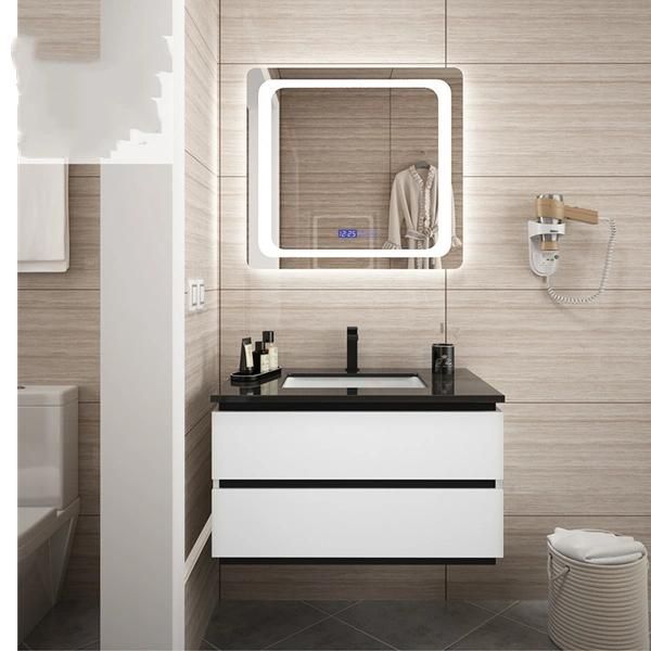 Bathroom Cabinet Set Bathroom Vanity Combination Simple Modern Solid Wood Double Basin Marble Wash Basin Basin Cabinet