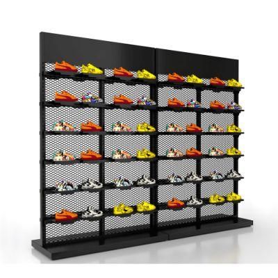 Modern Wall Adjustable Organizer Display Shoe Racks for Store
