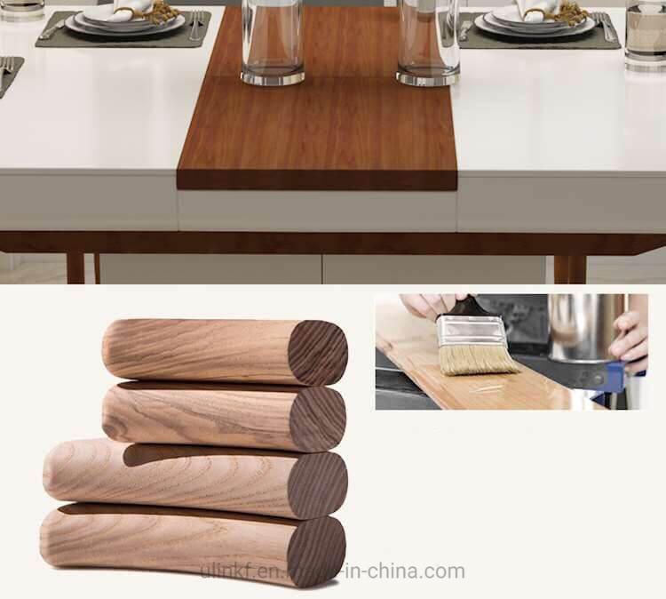 Folded Rectangle Home Wooden Modern Set High Quality Dining Table
