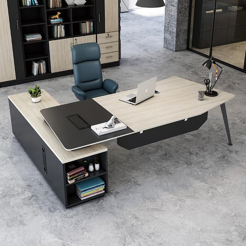 New Arrival Modern 2.4m Banquet Boardroom Melamine Office Meeting Conference Table