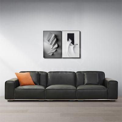 Contemporary Couch Modern Home Leather Sofa Set for Living Room 2827
