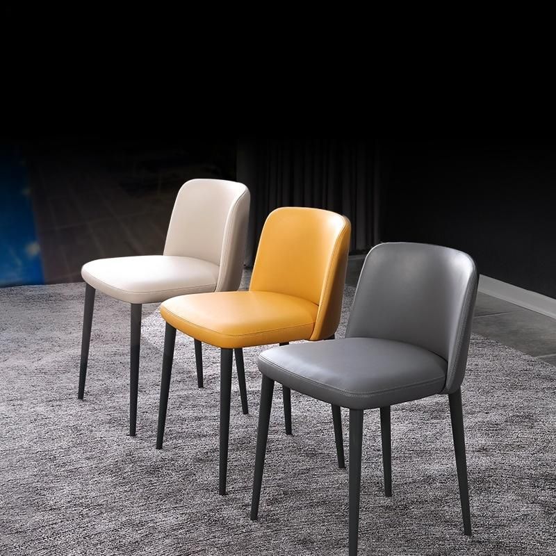 Modern Design Restaurant Furniture Leather Dining Chairs