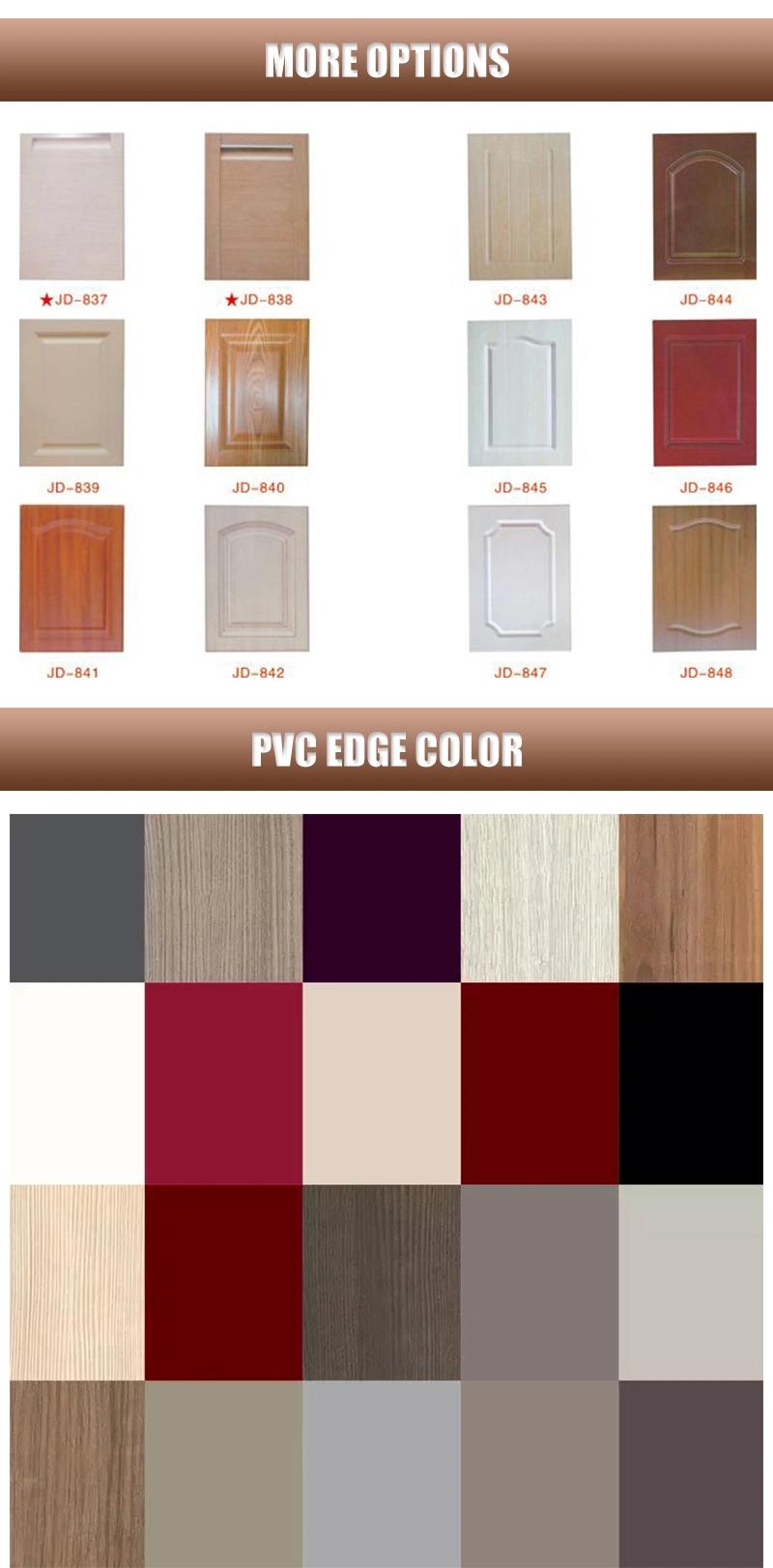 Particle Board MDF Door Wooden Modern Kitchen Cabinet Features Customization Cabinet