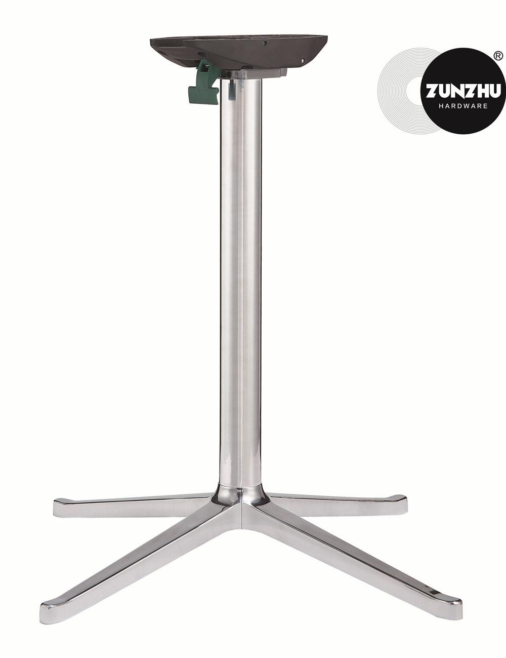 Rectangle Table Base Sandy Texture Office Table 2 Legs Aluminum Base Banquet Furniture