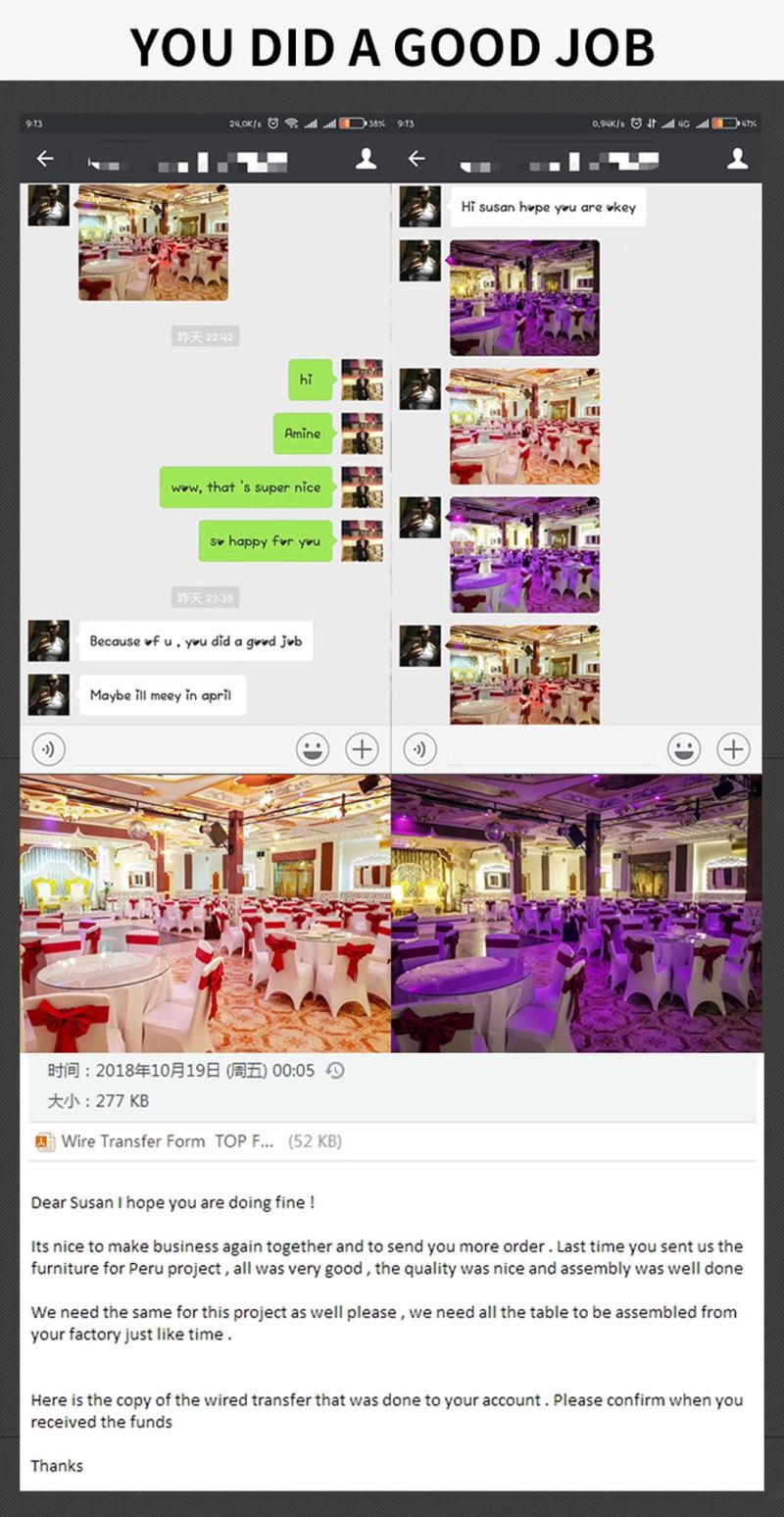 Hotel Dining Meeting Room Stacking Metal Event Banquet Hotel Chair