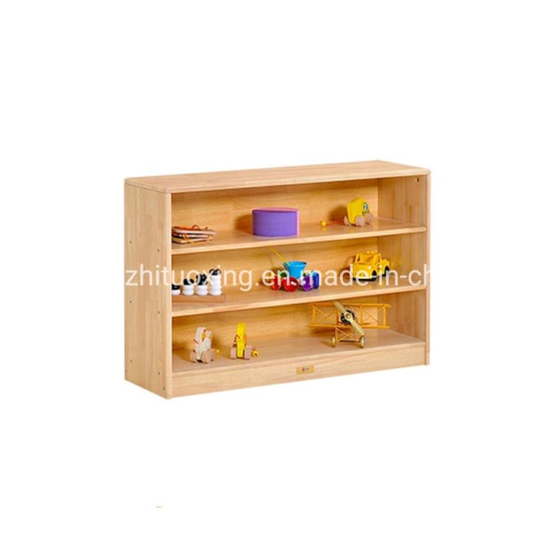 Baby Toy Storage Cabinet, Preschool and Kindergarten Day Care Wooden Book Cabinet, Child School Classroom Furniture, Kids Nursery Toy Storage Cabinet