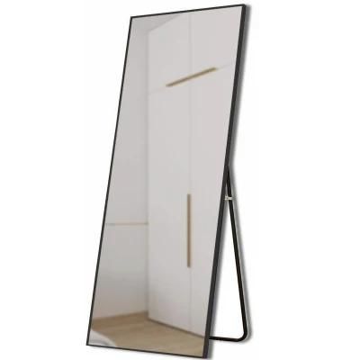 Black Framed Dressing Wall Standing Full Length Mirror