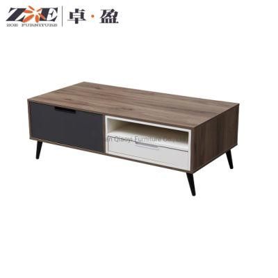 Foshan Factory Living Room Furniture Sets Center Coffee Tables with Drawer Modern Luxury