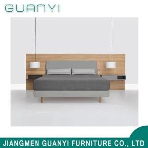 Modern Wooden Queen Size Bedroom Hotel Furniture Double Bed