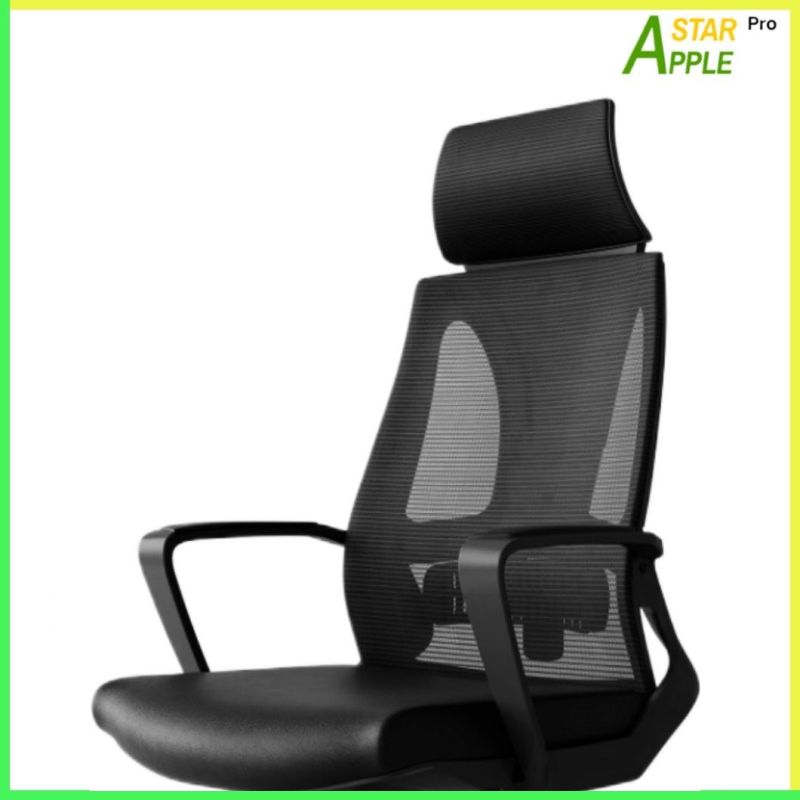 Affordable Great Quality Plastic Leather Computer Parts Folding Shampoo Chairs Salon Barber Massage Beauty Office Mesh Executive Chair with Five-Star Nylon Base