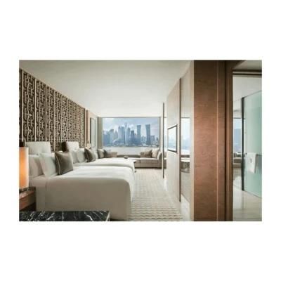 Wood Veneer Commercial Hotel Guest Room Hotel Furniture