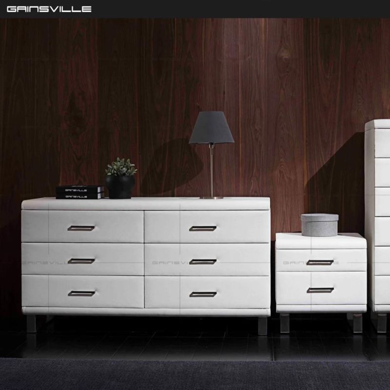 Chinese Furniture Foshan Factory Bedroom Sets Nightstand Gns350