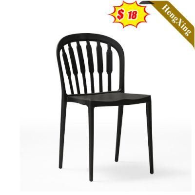 Factory Manufacturing Colorful Restaurant Gardern Outdoor Stacking Plastic Wedding Chairs