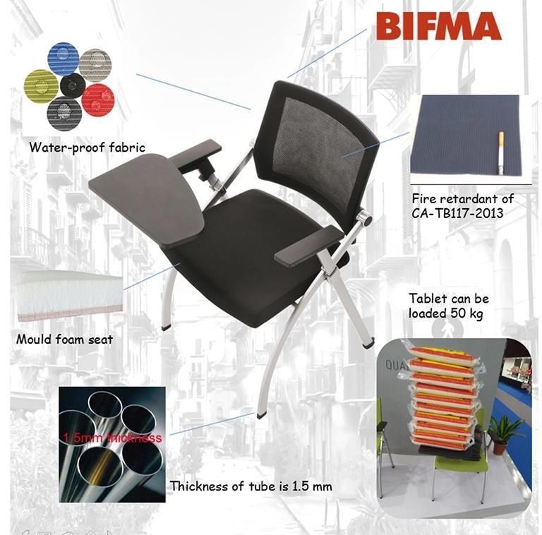 Office Furniture School Staff Foldable Mesh Chair