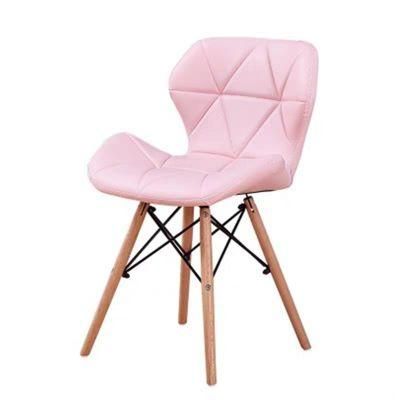 Modern Wholesale Plastic Dining Chair with PU Cushion Chairs