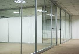 Professional Supplier Glass Partition Office Partition New Arrival Slim Frame Glass Partition