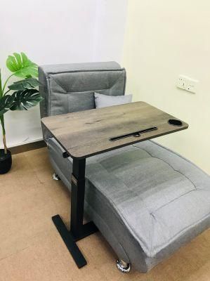 Hand Cranked Simple Version Side Table Sofa Table Bedside Table Simple, Versatile and Easy to Use Standing Bed Side Table