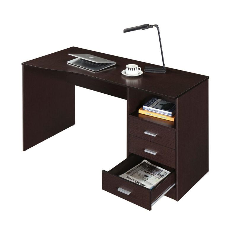 Classic Computer Desk with Multiple Drawers, 29.5" X 23.6" X 51.2"