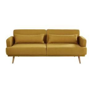 Modern Wooden Leisure Fabric Home Hotel Office Outdoor Garden Kids Children Bedroom Furniture Sofa Bed for Living Room