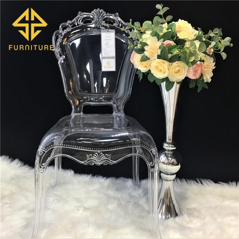 Wholesale Durable Elegant Transparent Acrylic Belle Chair Various Color Acrylic Bella Epoque Chair