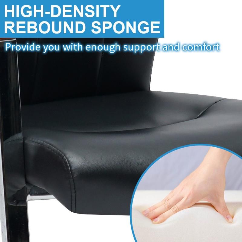 Free Sample Executive Long PU Leather Silla Office Chair for Back Pain