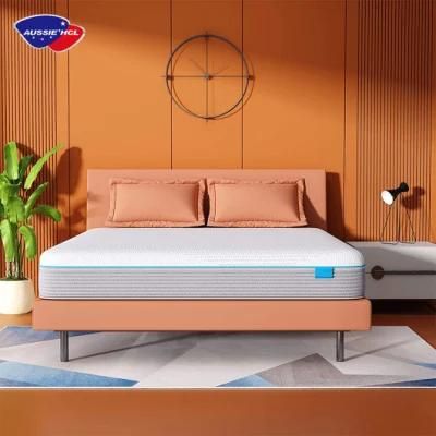 Premium Wholesale Roll Sleeping Well Full Inch Mattresses in a Box King Double Gel Memory Foam Individual Pocket Spring Mattress