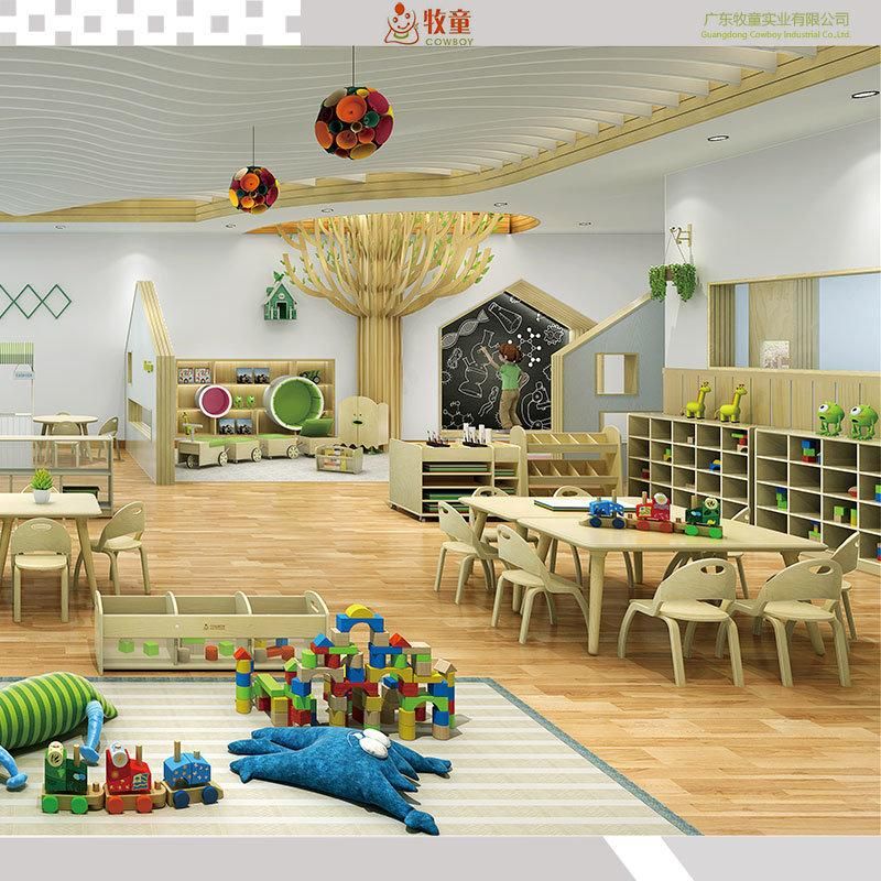 Good Quality Easy Installation Modern Design Preschool Furniture