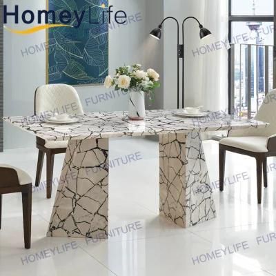 Foshan Modern Design Marble Dining Room Table for Dining Furniture