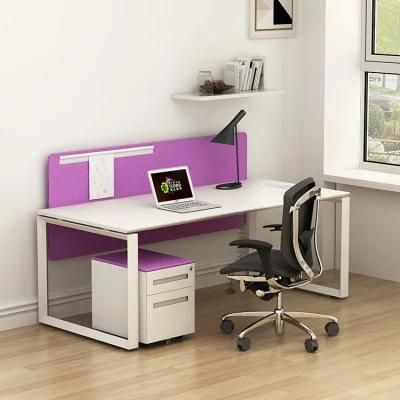 Office Furniture Modern Design Steel Frame Office Table for Small Office
