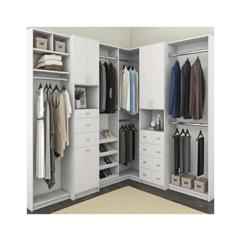 Modern Style Chinese Living Room Home Hotel Bedroom Wardrobes Furniture Set Wooden Wardrobe Closet