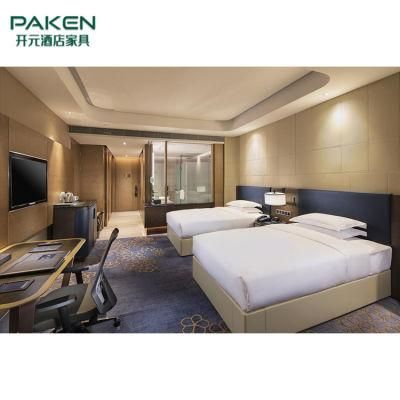 Paken Luxury Hotel Business Design King Size Bedroom Furniture Set Custom Made Hotel Furniture