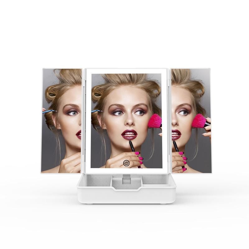 3ways Make up Light Vanity Mirror with Organizer