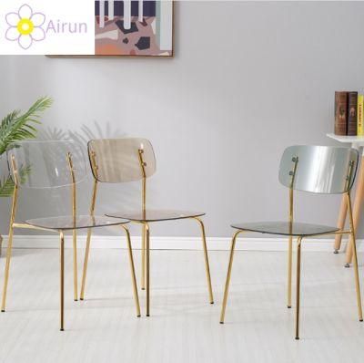 Wholesale Transparent Plastic Chairs Cheap Clear Dining Chair