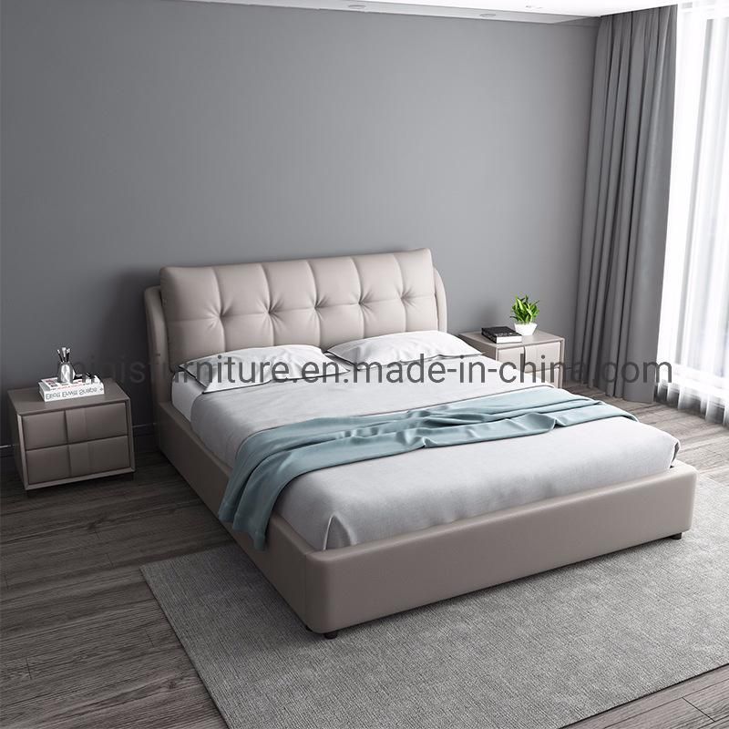 (MN-MB106) Home Bedroom Furniture Modern King/Queen Size Bed