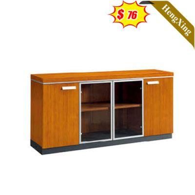 Make in China Office School Furniture Wooden Log Color Storage Drawers File Cabinet