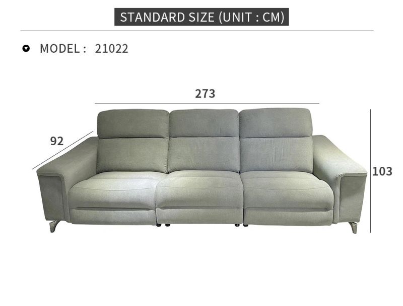 Simple Luxury Furniture Fleece Living Room Sofa Art Sofa Three Seat Sofa Set